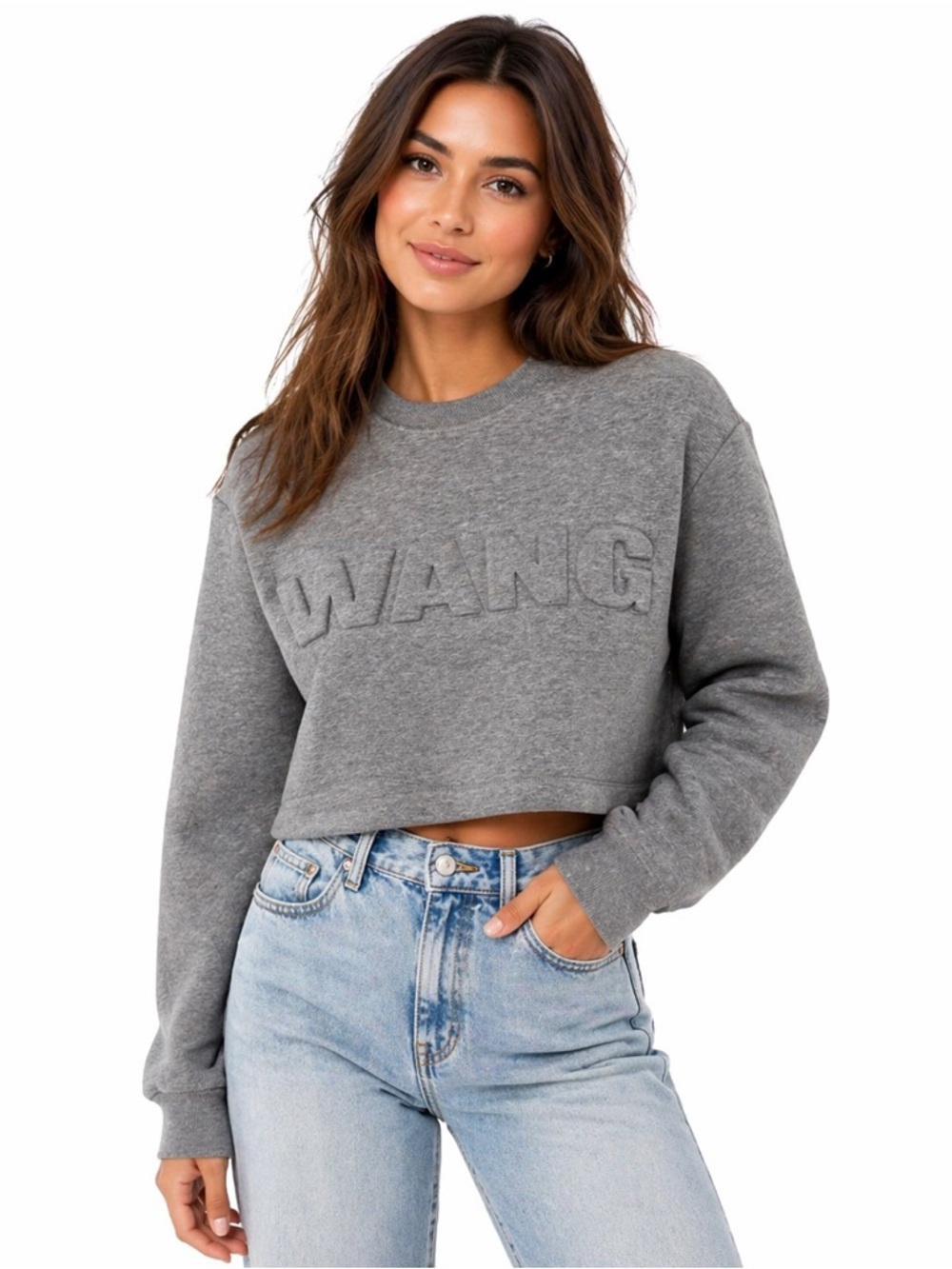 Alexander Wang x H&M Gray Logo Sweatshirt